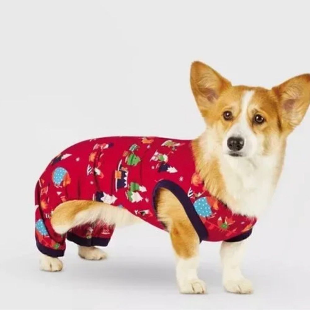 Wondershop Dog Holiday Gnome Pajamas NWT Size XL